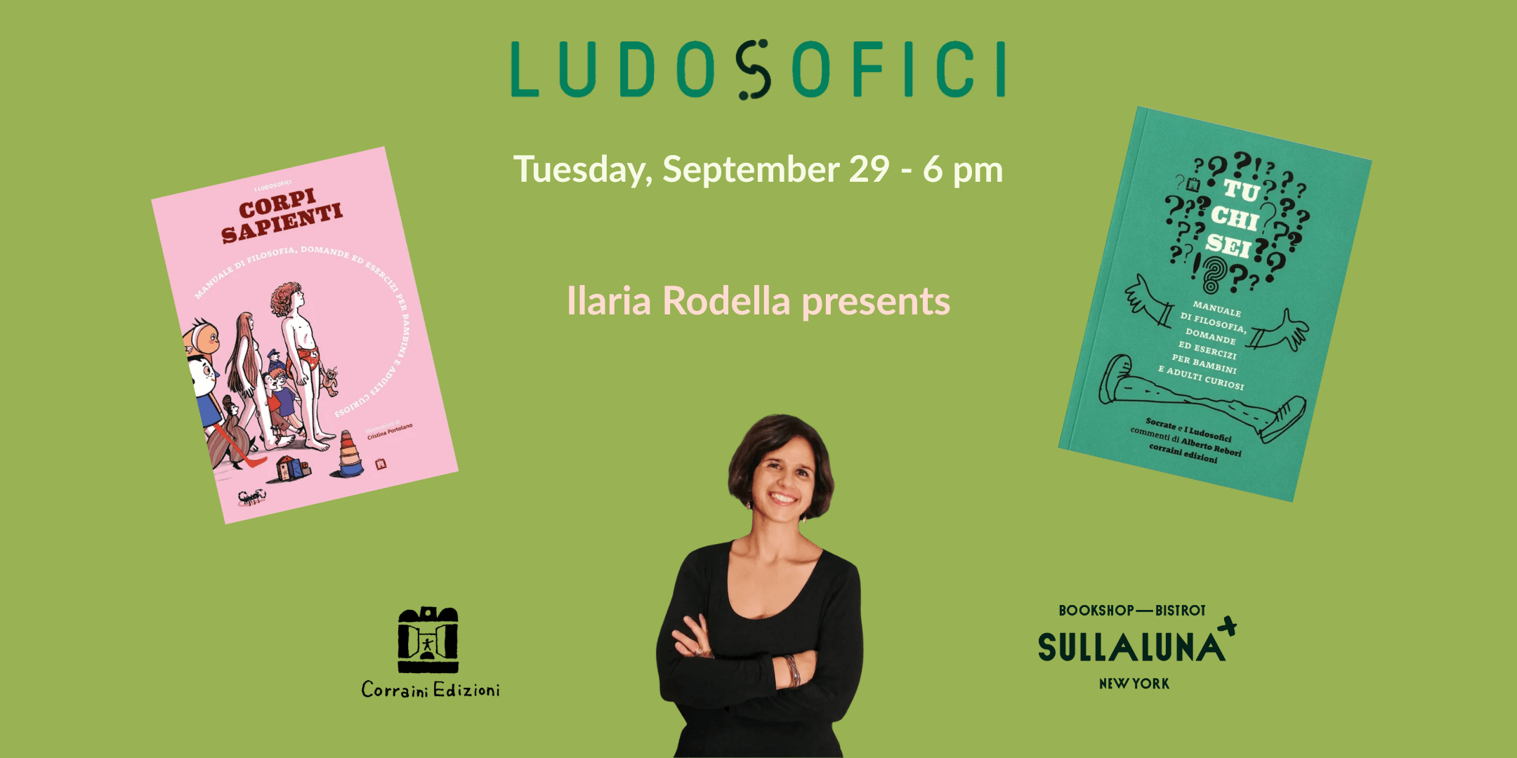 An evening of philosophy and books