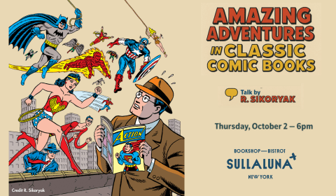 Amazing Adventures in Classic Comic Books event artwork